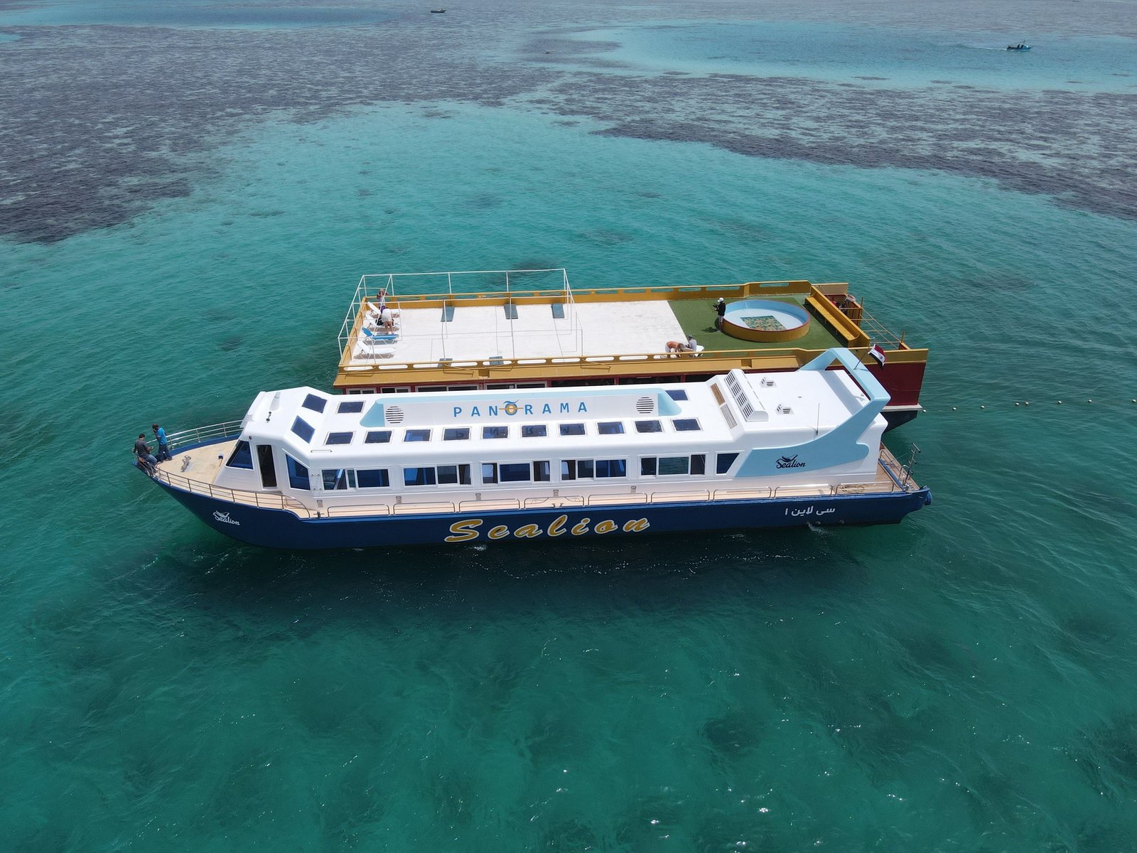 Panorama Semi Submarine on a short Hurghada Red Sea trip