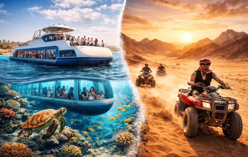 Panorama Semi Submarine & 3 Hours Safari Hurghada 2026 – Ultimate Sea & Desert Adventure
