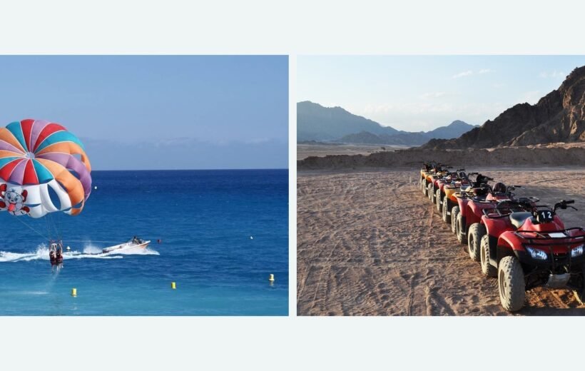 Parasailing & 3 Hours Safari Hurghada