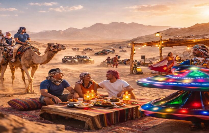 Super Safari Hurghada 2026 – Ultimate Desert Adventure with Quad, Jeep, Camel Ride & Bedouin Dinner