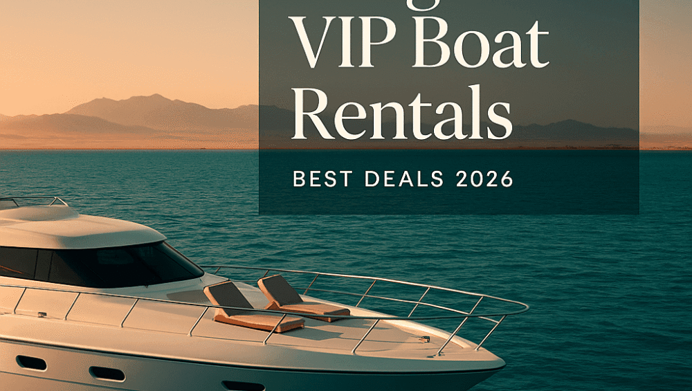 12. Private Boat Rental Hurghada: Best VIP Deals 2026