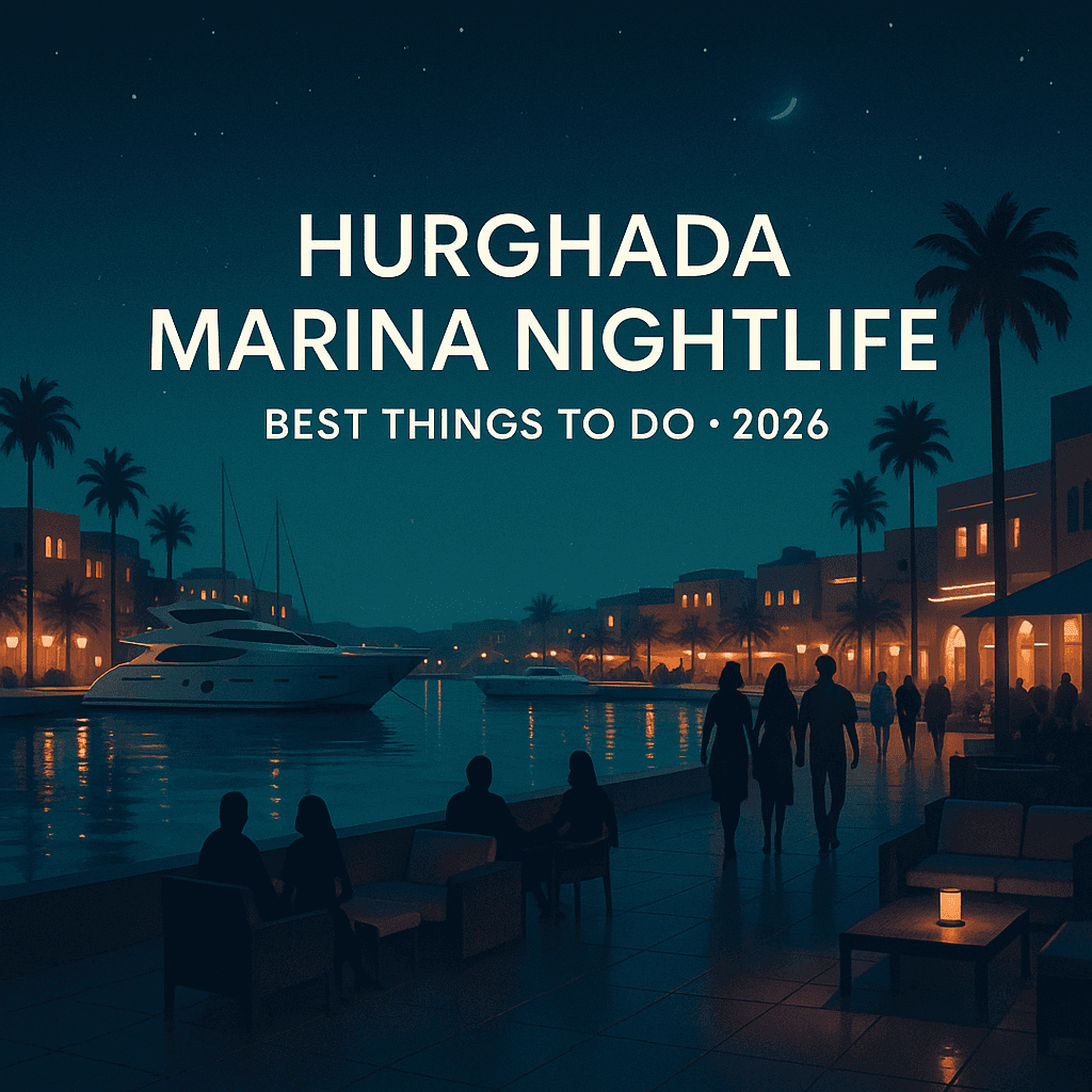 Hurghada Weather in June with warm evenings at Hurghada Marina