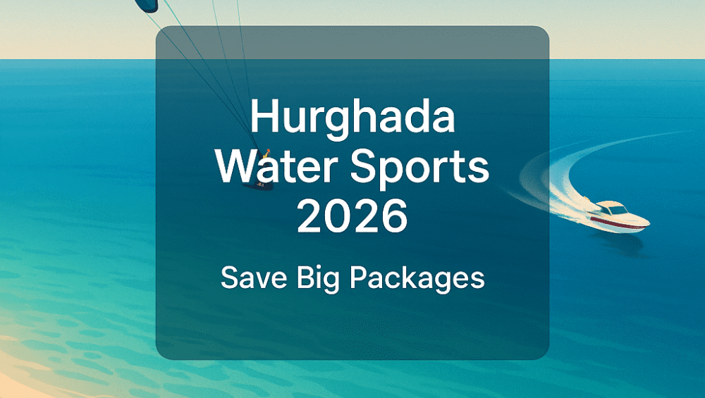 27. Hurghada Water Sports Package 2026: Save Big