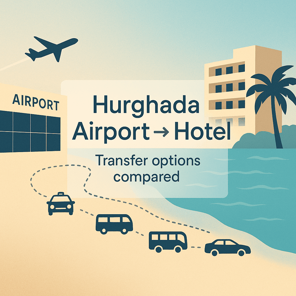 Hurghada visa guide arrival checklist before airport to hotel transfer