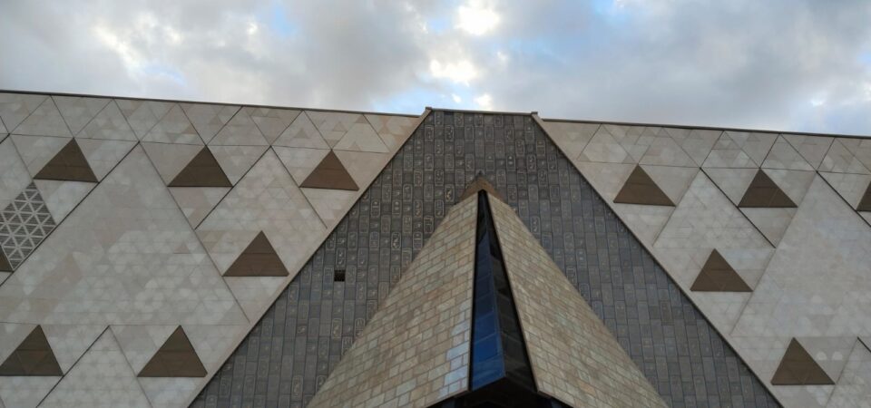 Grand Egyptian Museum exterior 2026