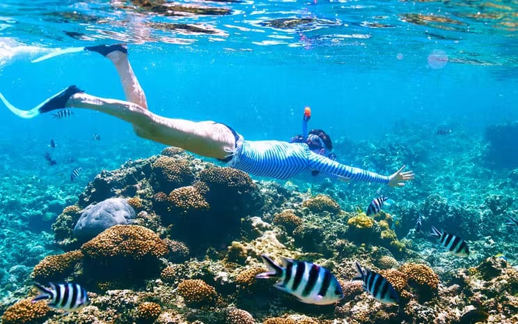 Red Sea snorkeling for non-swimmers in Hurghada