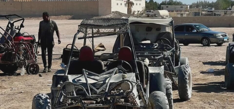 dune buggy driving in Hurghada desert safari tour