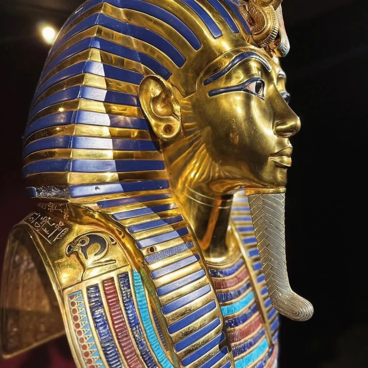 Tutankhamun treasures at the Grand Egyptian Museum in a Cairo museum comparison