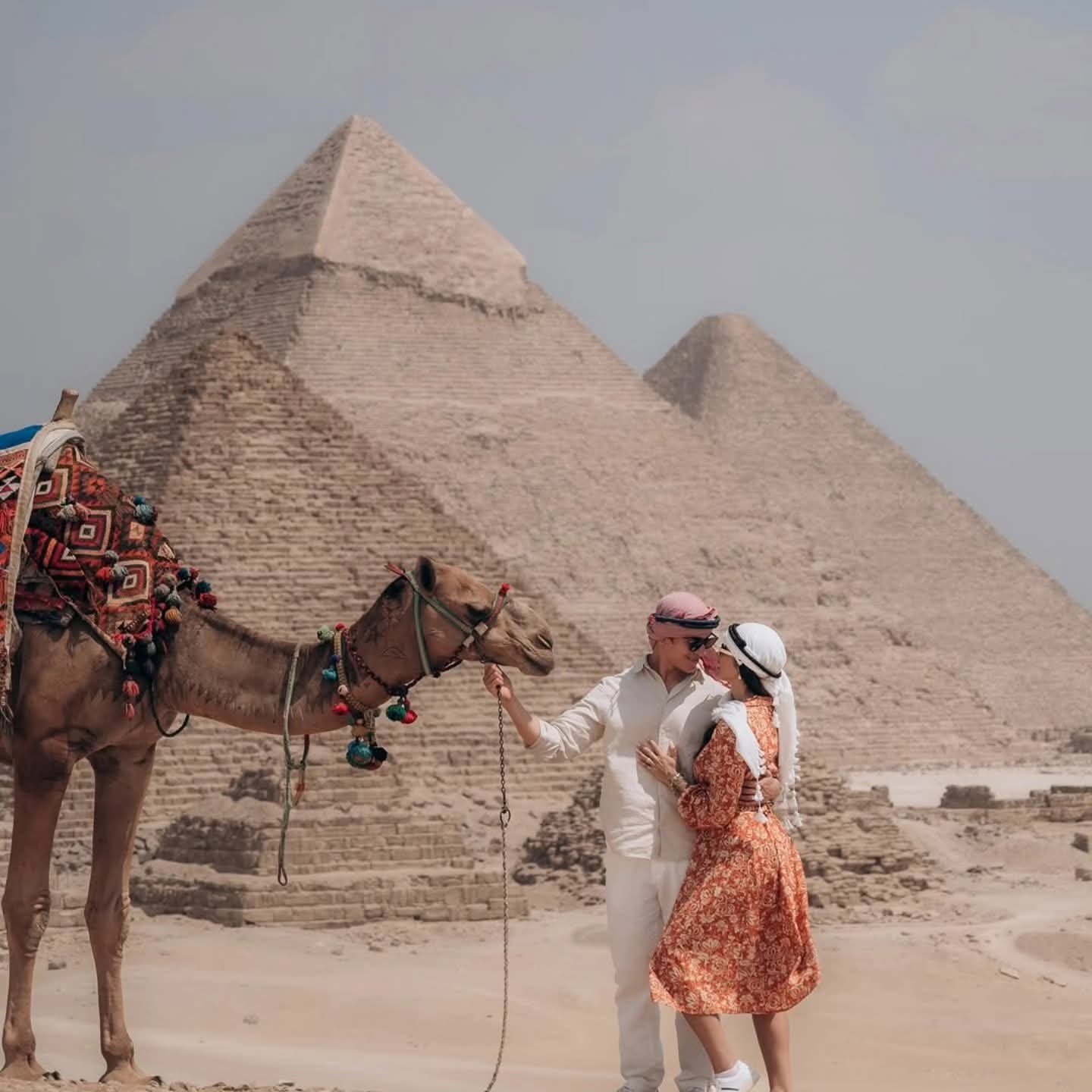 Giza visit during a private or shared Cairo trip from Hurghada