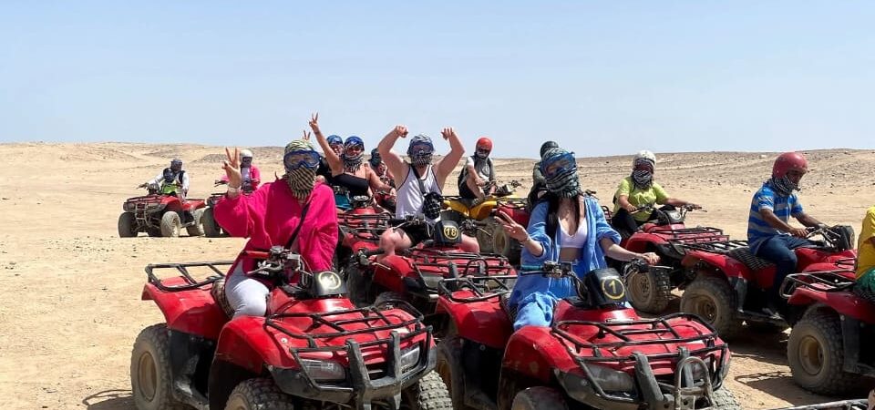 Quad bike safari in Hurghada desert adventure tour