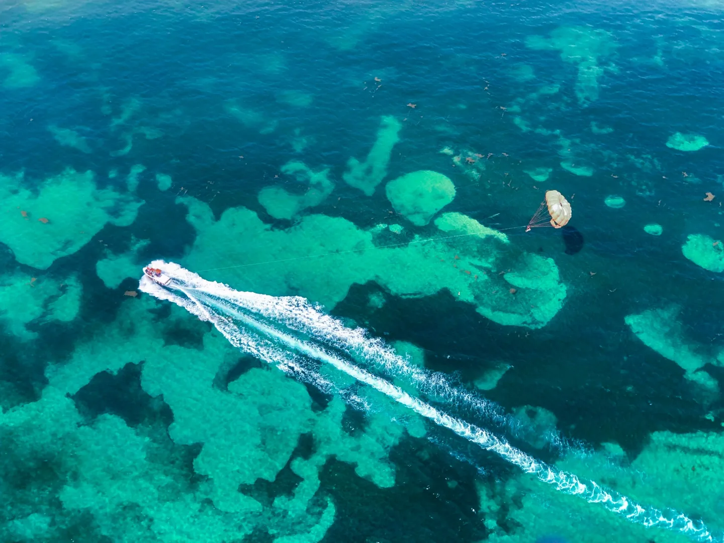 Long May daylight over the Red Sea in Hurghada