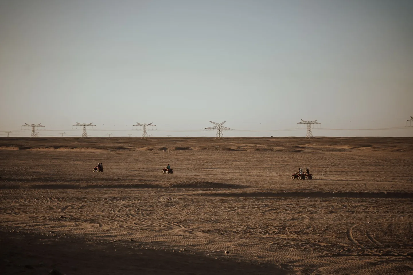 Desert safari during Hurghada Weather in January