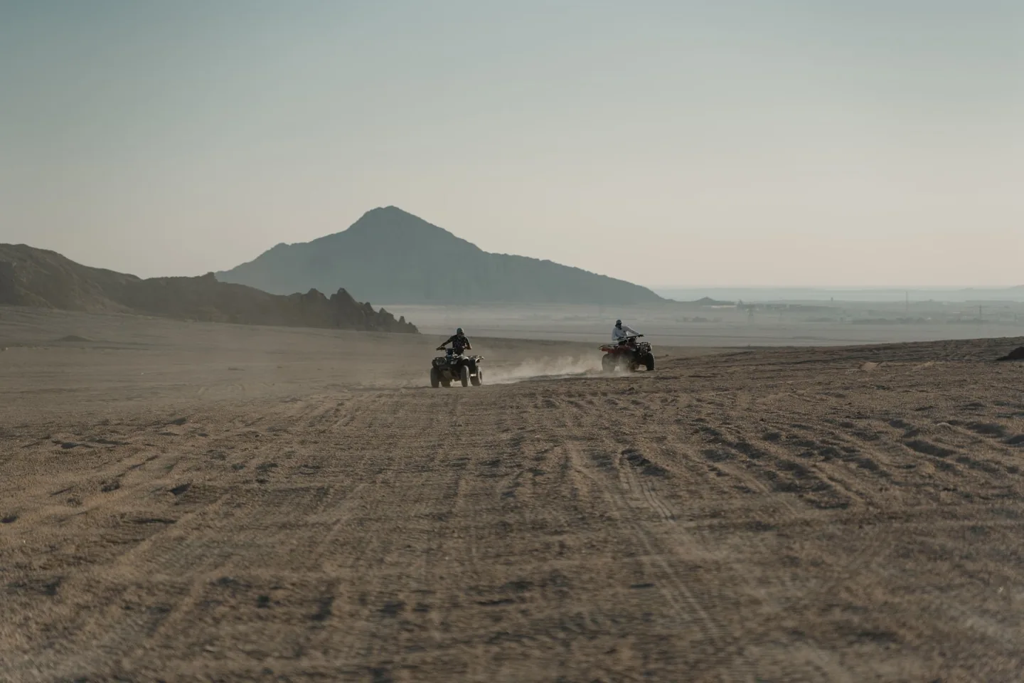 Quad bike safari during Hurghada Weather in November