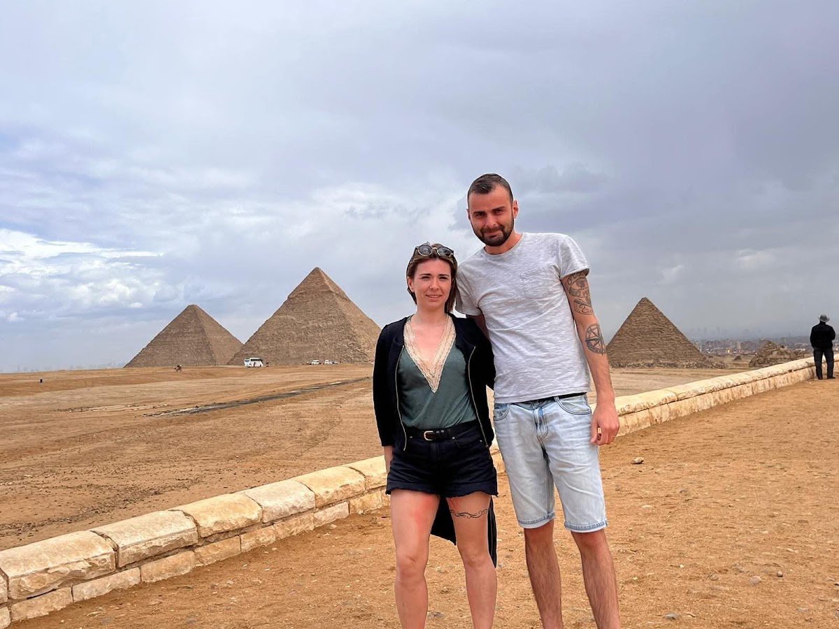 Giza Pyramids day trip during Hurghada Weather in December