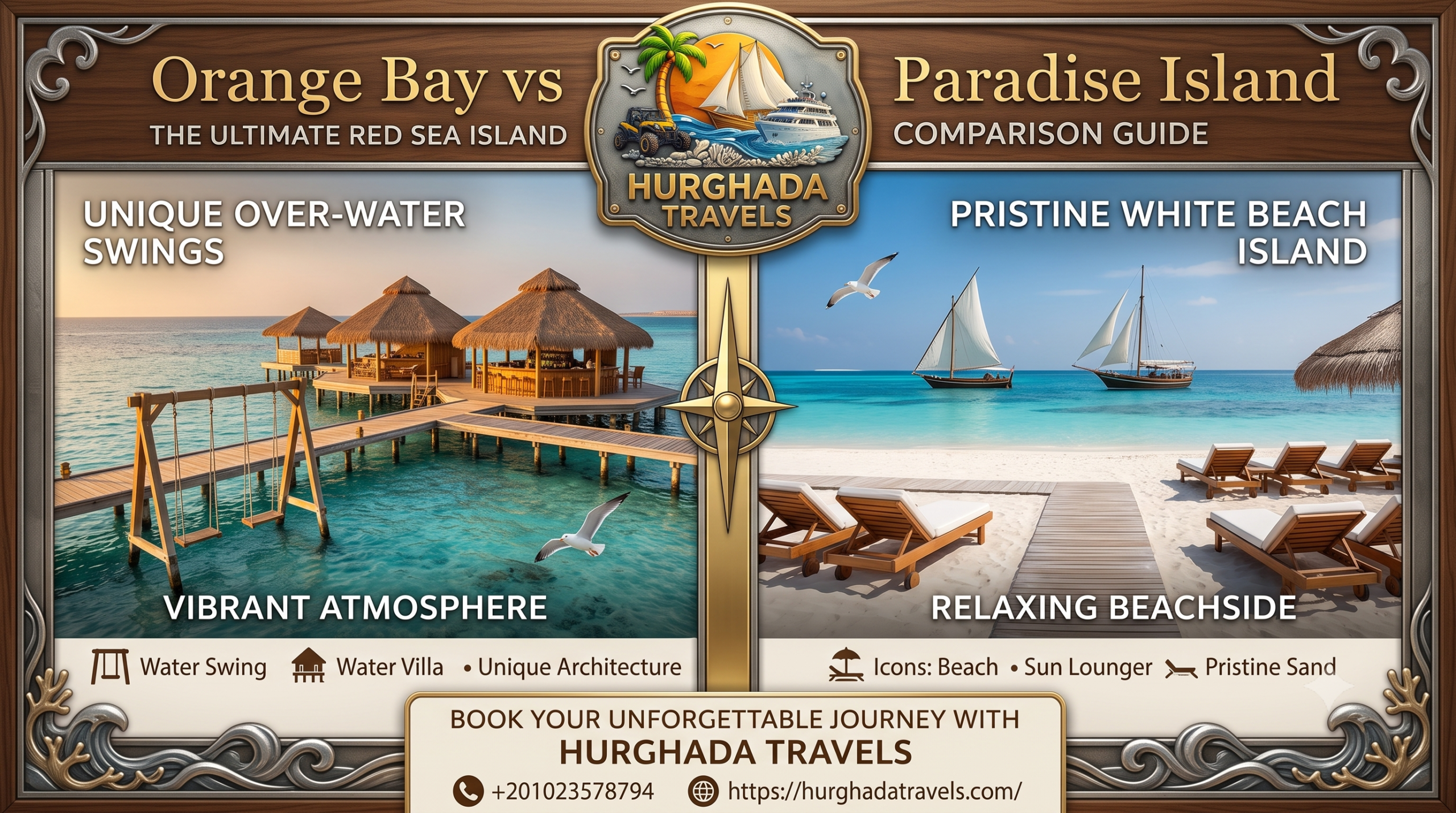 The Ultimate Guide: Orange Bay vs Paradise Island – Which is the Best Island in Hurghada?