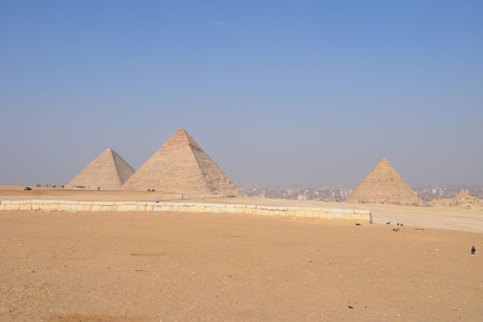 Giza Pyramids visit during Hurghada Weather in January