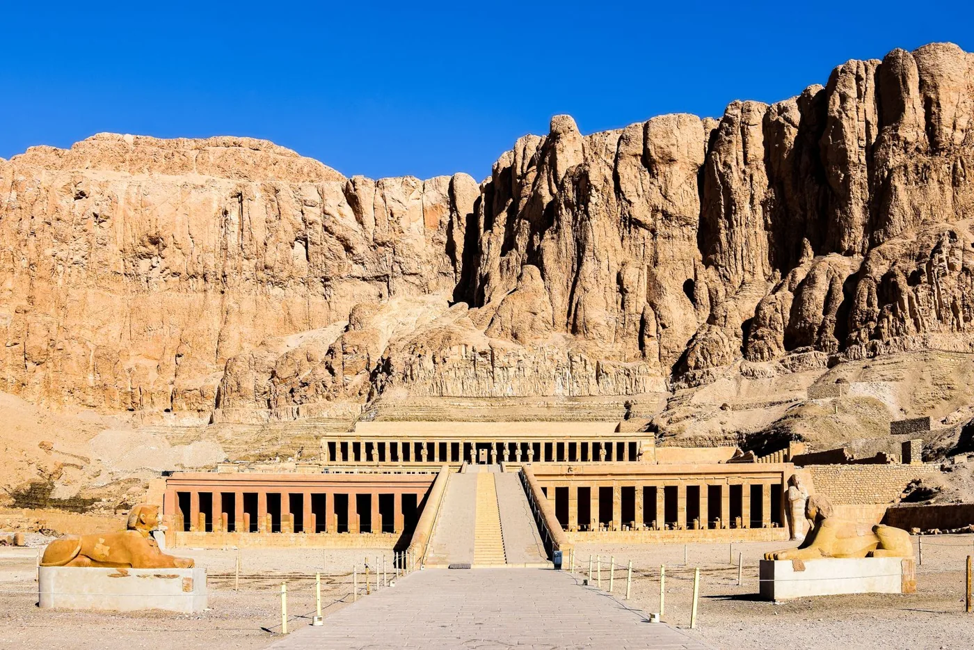 Hatshepsut Temple visit during Hurghada Weather in July