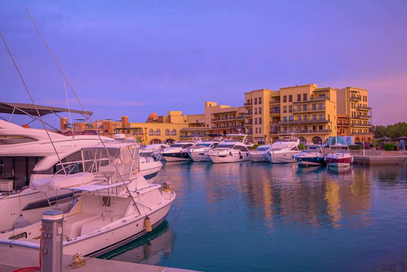 Hurghada Marina after a short half-day excursion