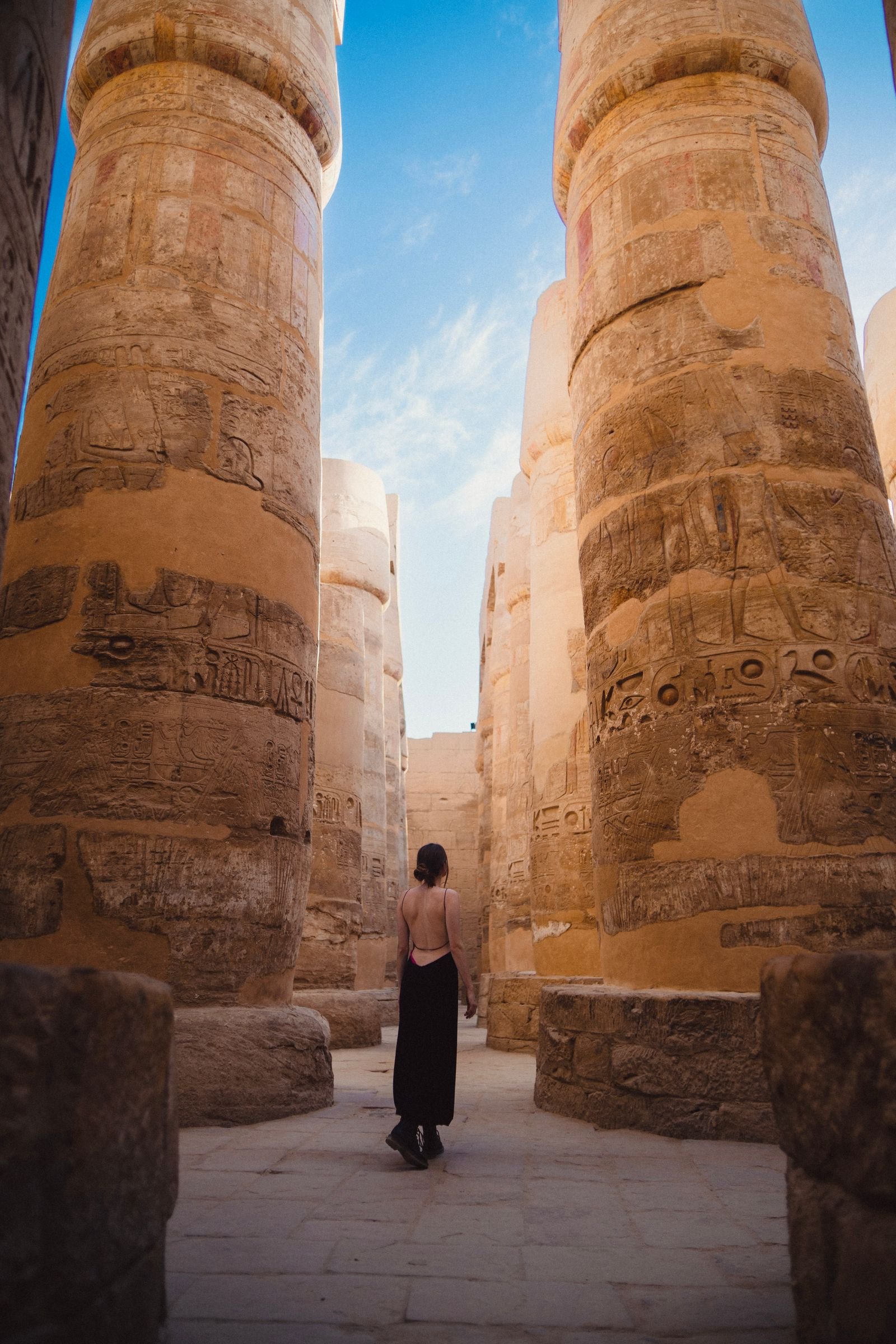 Karnak Temple visit during Hurghada Weather in January