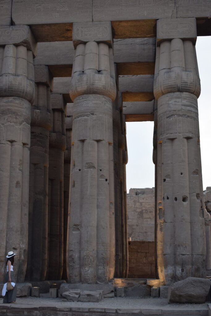 Columns at Luxor Temple